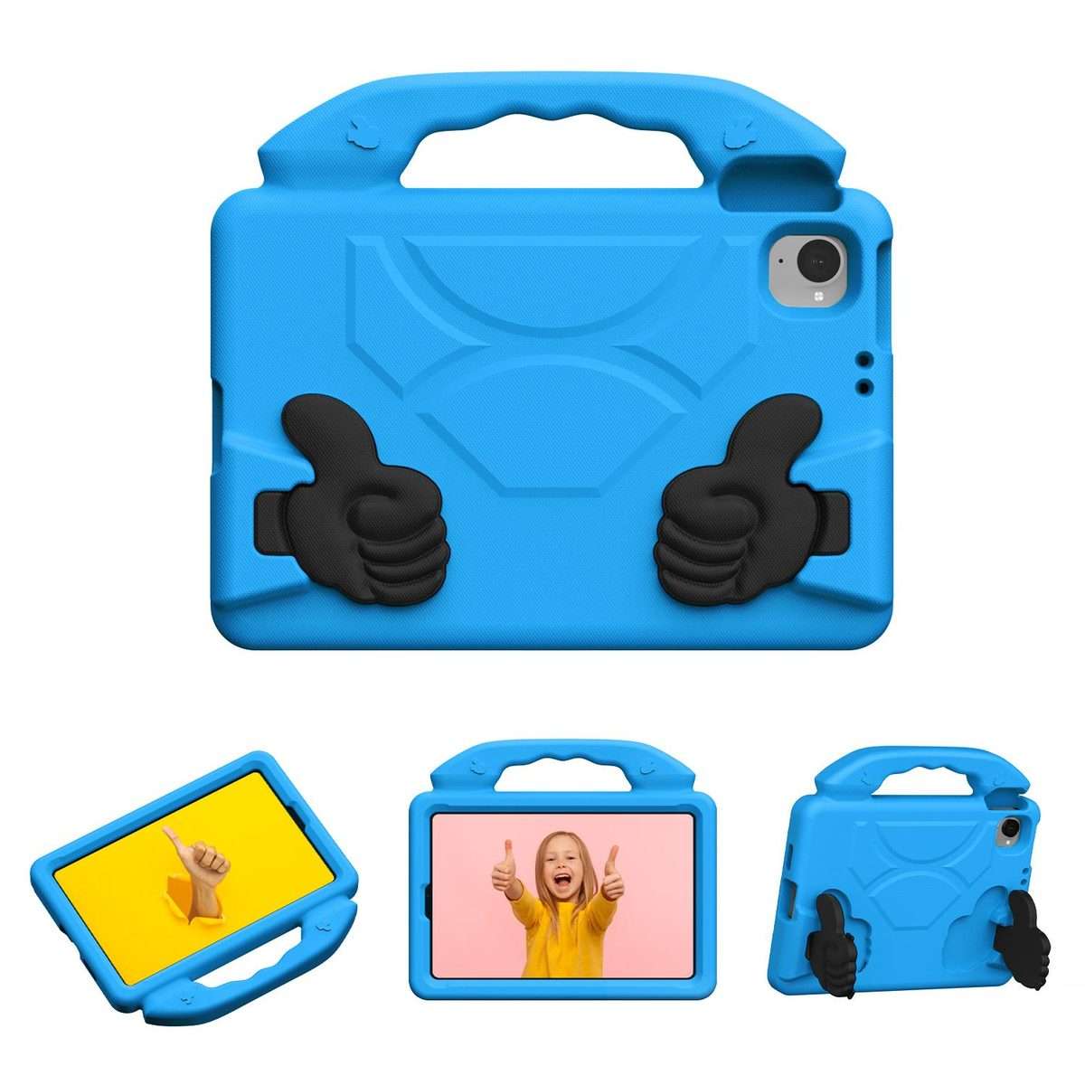For Xiaomi Redmi K Pad 8.8 2025 Thumb Bracket EVA Shockproof Tablet Case(Blue)