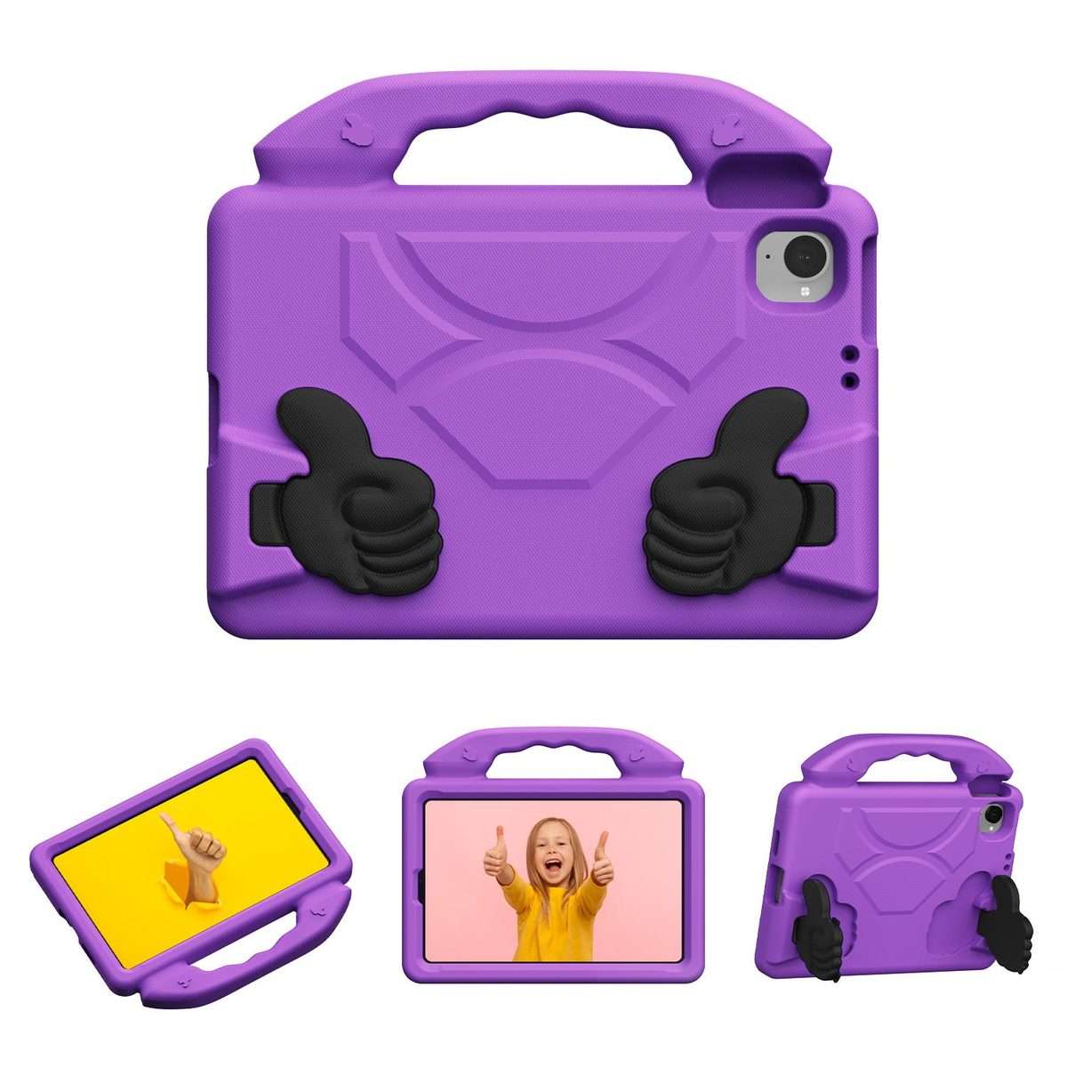 For Xiaomi Redmi K Pad 8.8 2025 Thumb Bracket EVA Shockproof Tablet Case(Purple)