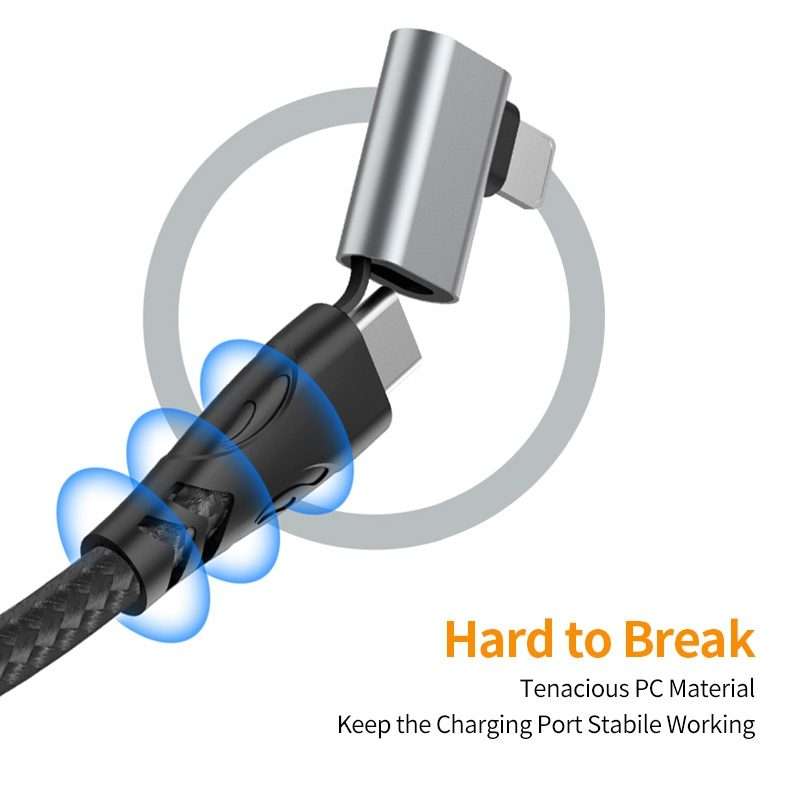 ENKAY PD100W 4-in-1 USB-A / Type-C to Type-C / 8 Pin Multifunction Fast Charging Cable with E-Mark