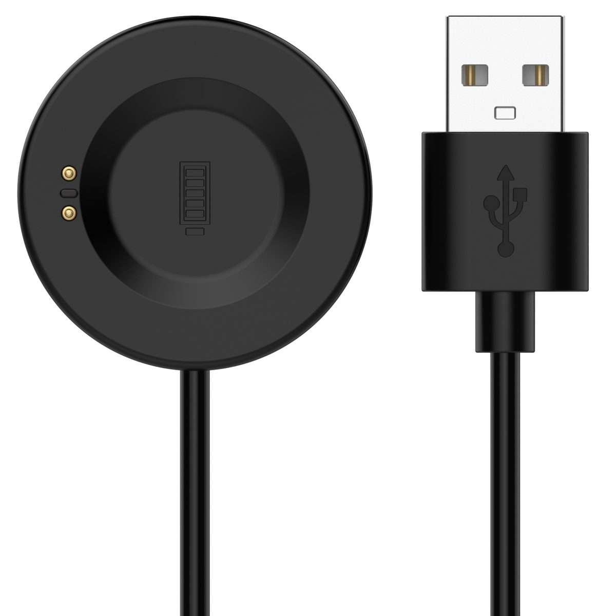 For iTouch Sport 3 Smart Watch Magnetic Charging Cable, Length: 1m(Black)