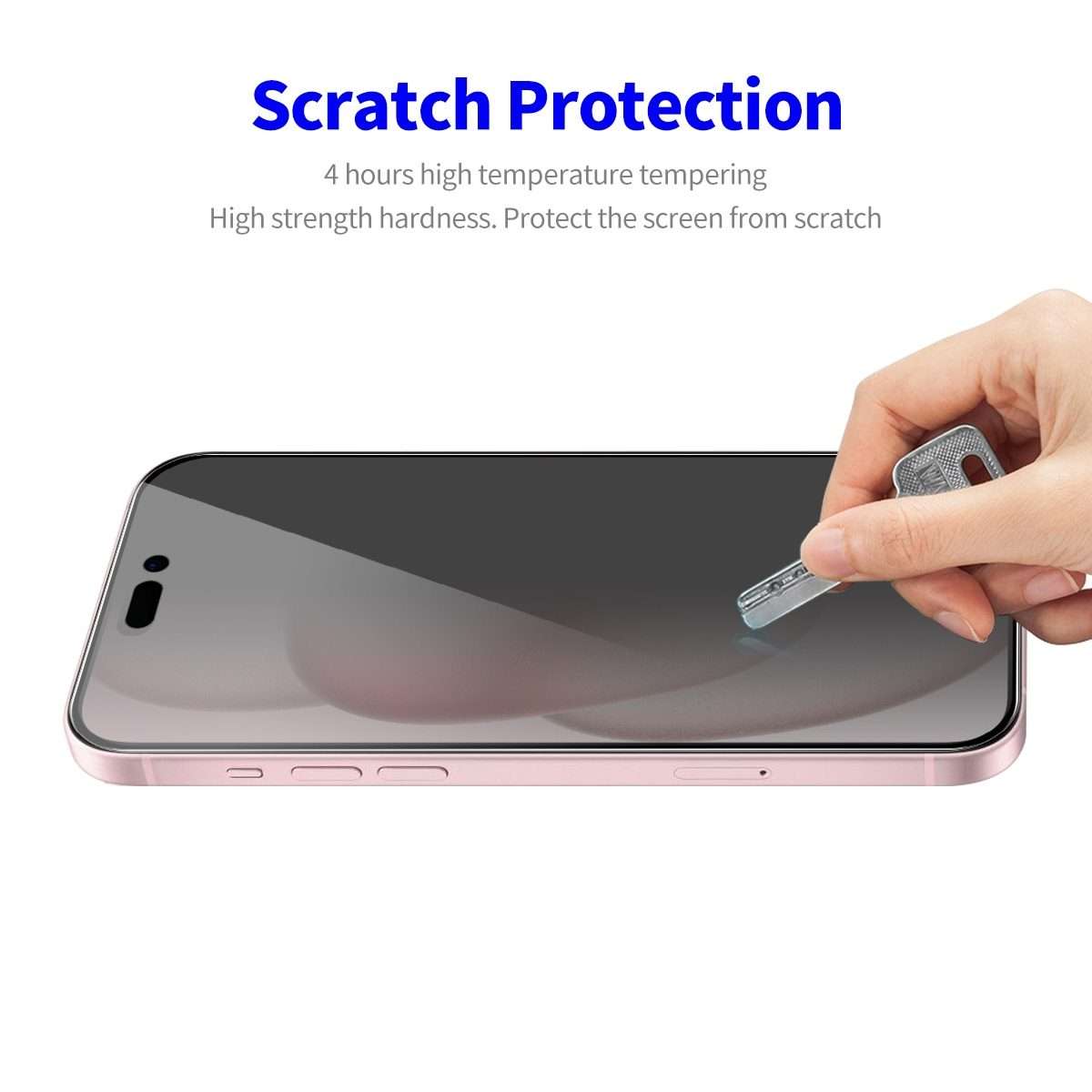 For iPhone 17e / 16e / 14 / 13 / 13 Pro ENKAY Easy Install Anti-peeping Privacy Full Screen Temper