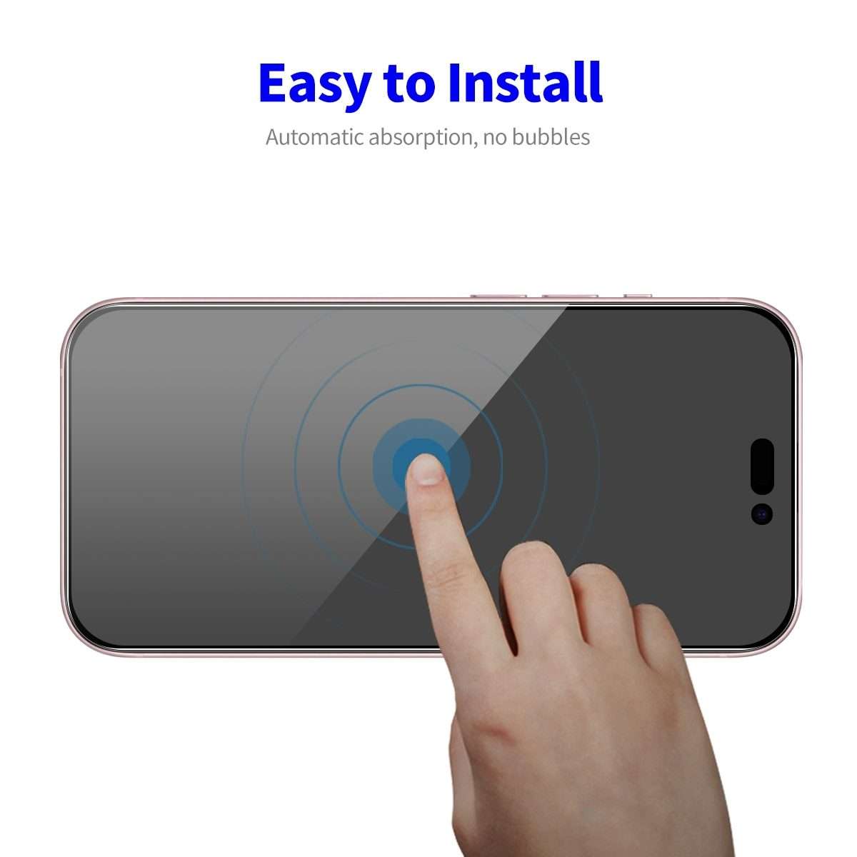 For iPhone 17e / 16e / 14 / 13 / 13 Pro ENKAY Easy Install Anti-peeping Privacy Full Screen Temper