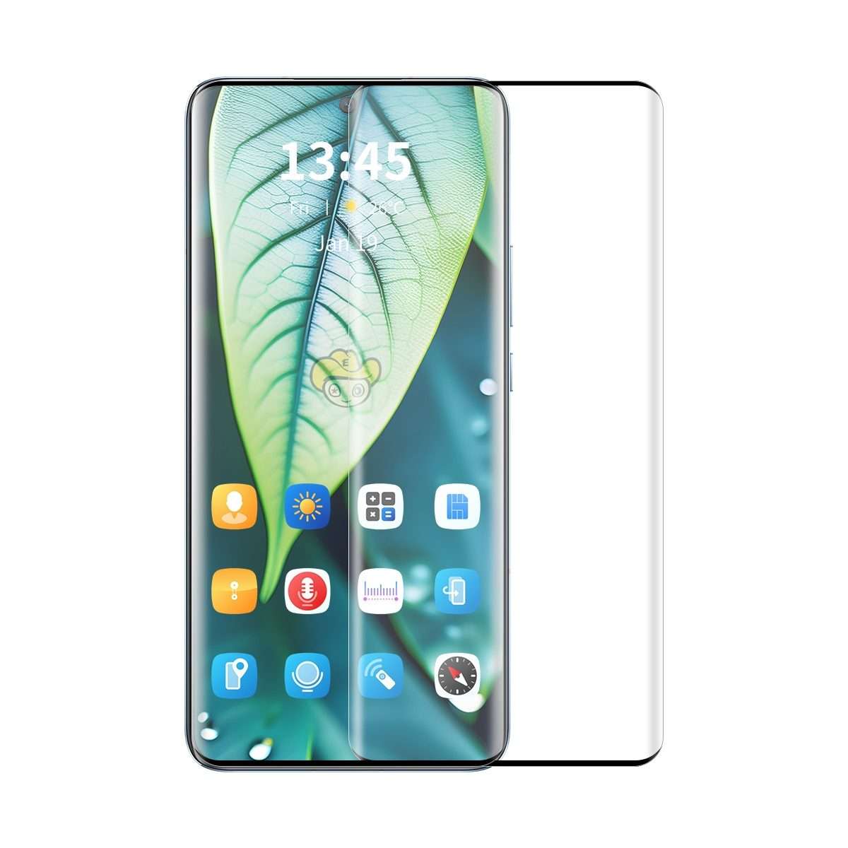 For Redmi Note 13 Pro+ ENKAY Easy Install Hot Bending Full Coverage Side Glue Tempered Glass Film