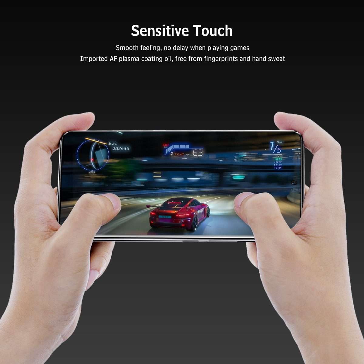 For Redmi Note 13 Pro+ ENKAY Easy Install Hot Bending Full Coverage Side Glue Tempered Glass Film