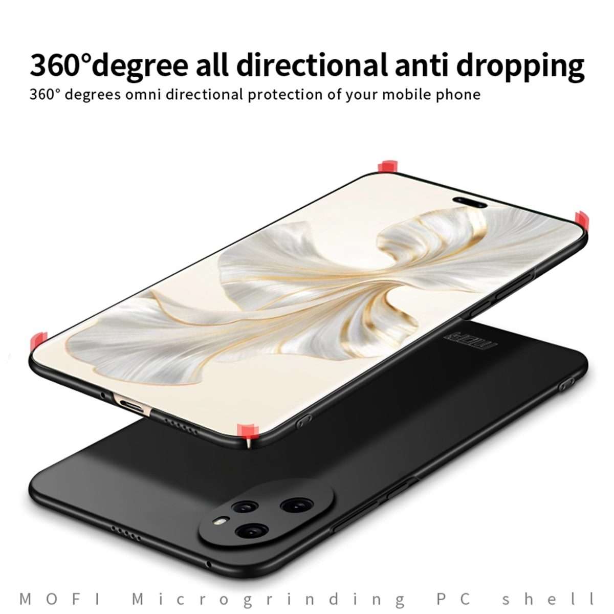 For Honor 100 Pro MOFI Frosted PC Ultra-thin Hard Phone Case(Blue)
