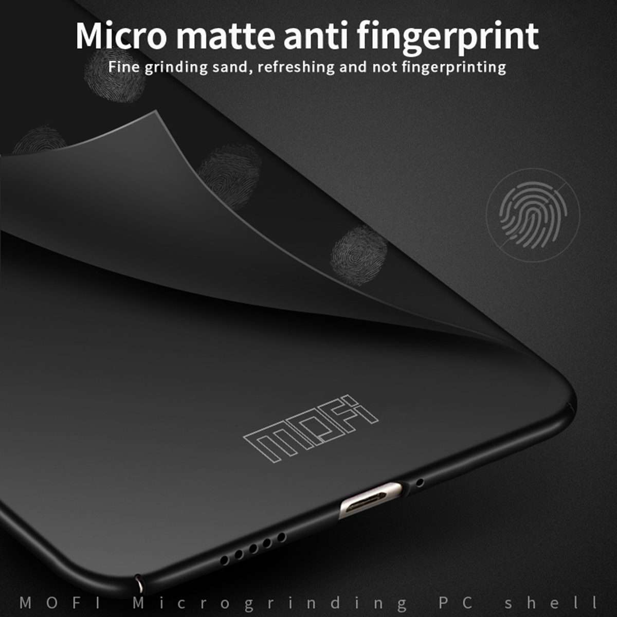 For Honor 100 Pro MOFI Frosted PC Ultra-thin Hard Phone Case(Blue)