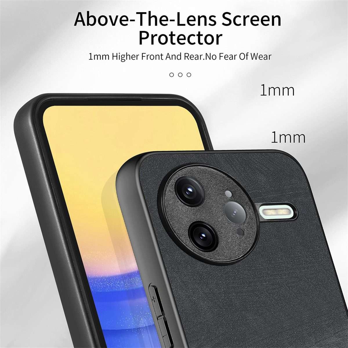 For Redmi K80 Pro / Poco F7 Ultra Retro Card Wallet Fold Leather Phone Case with Strap(Black)