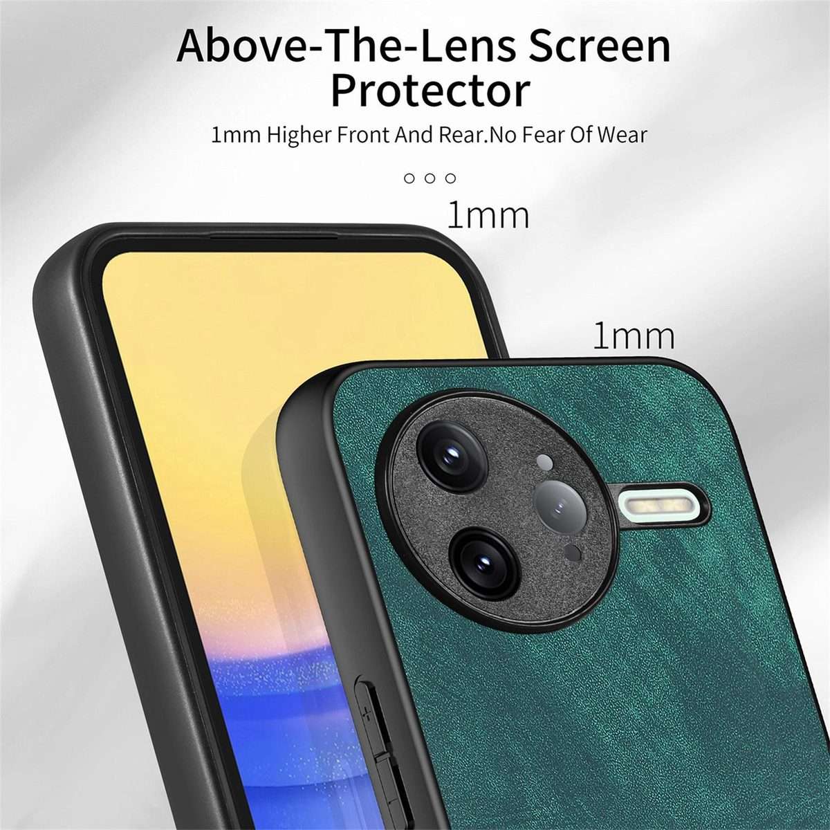 For Redmi K80 Pro / Poco F7 Ultra Retro Card Wallet Fold Leather Phone Case with Strap(Green)