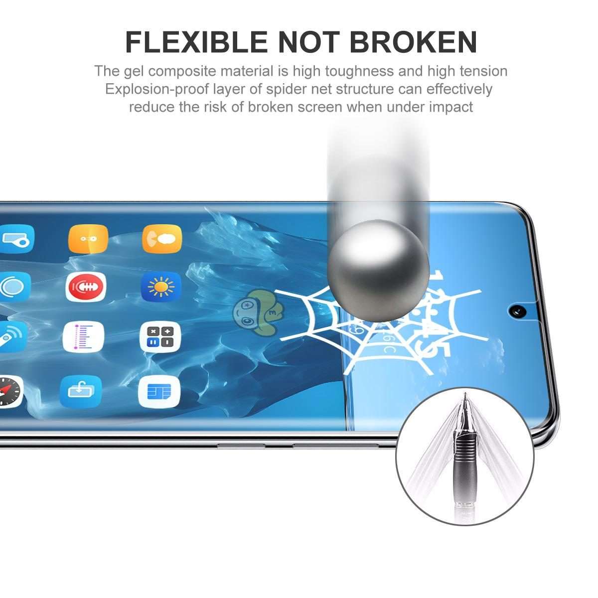 For Motorola Edge 50 Pro / Edge 50 Ultra ENKAY Full Full Glue Coverage Soft Explosion-proof Hydrog