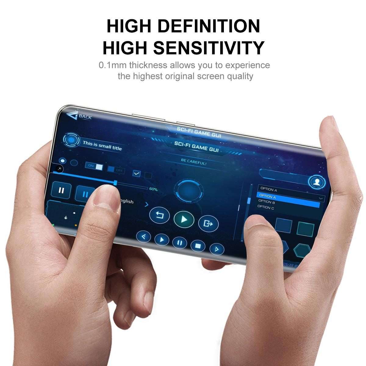 For Motorola Edge 50 Pro / Edge 50 Ultra ENKAY Full Full Glue Coverage Soft Explosion-proof Hydrog