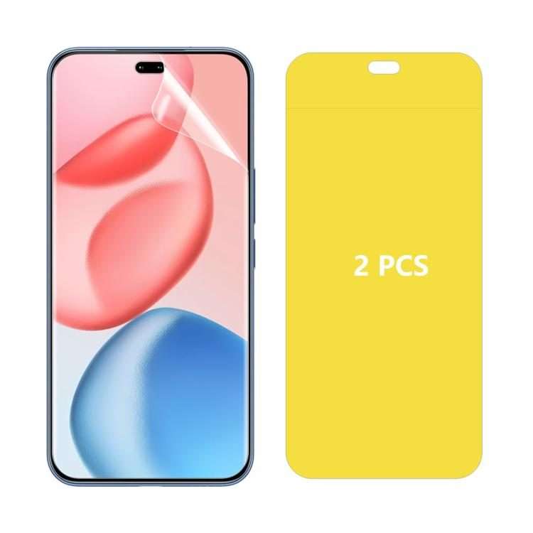 For Honor 200 Pro 2pcs ENKAY Hat-Prince Full Glue Coverage Soft Explosion-proof Hydrogel Film