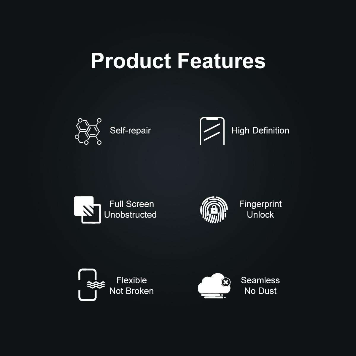 For Honor 200 Pro 2pcs ENKAY Hat-Prince Full Glue Coverage Soft Explosion-proof Hydrogel Film