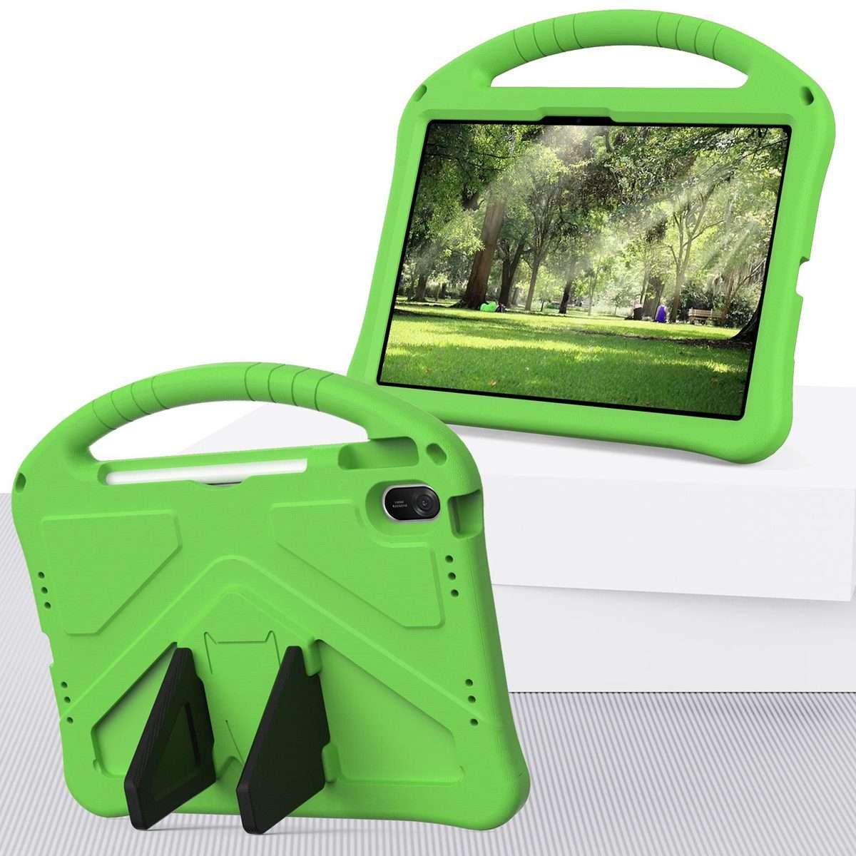 For Huawei MatePad 11.5 / 11.5 S EVA Shockproof Tablet Case with Holder(Green)