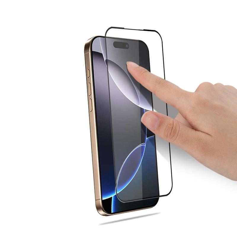 For iPhone 17 Pro Max mocolo 2.5D Full Glue Full Cover Tempered Glass Film