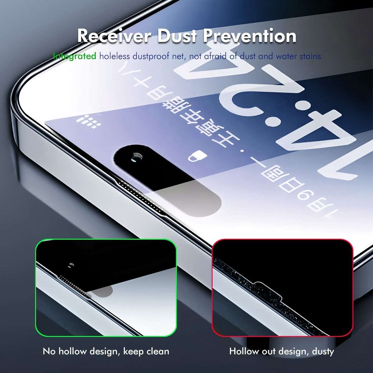 For iPhone 14 Pro Max ENKAY 300C Super Large Arc Full Coverage High Aluminum-silicon Tempered Glas