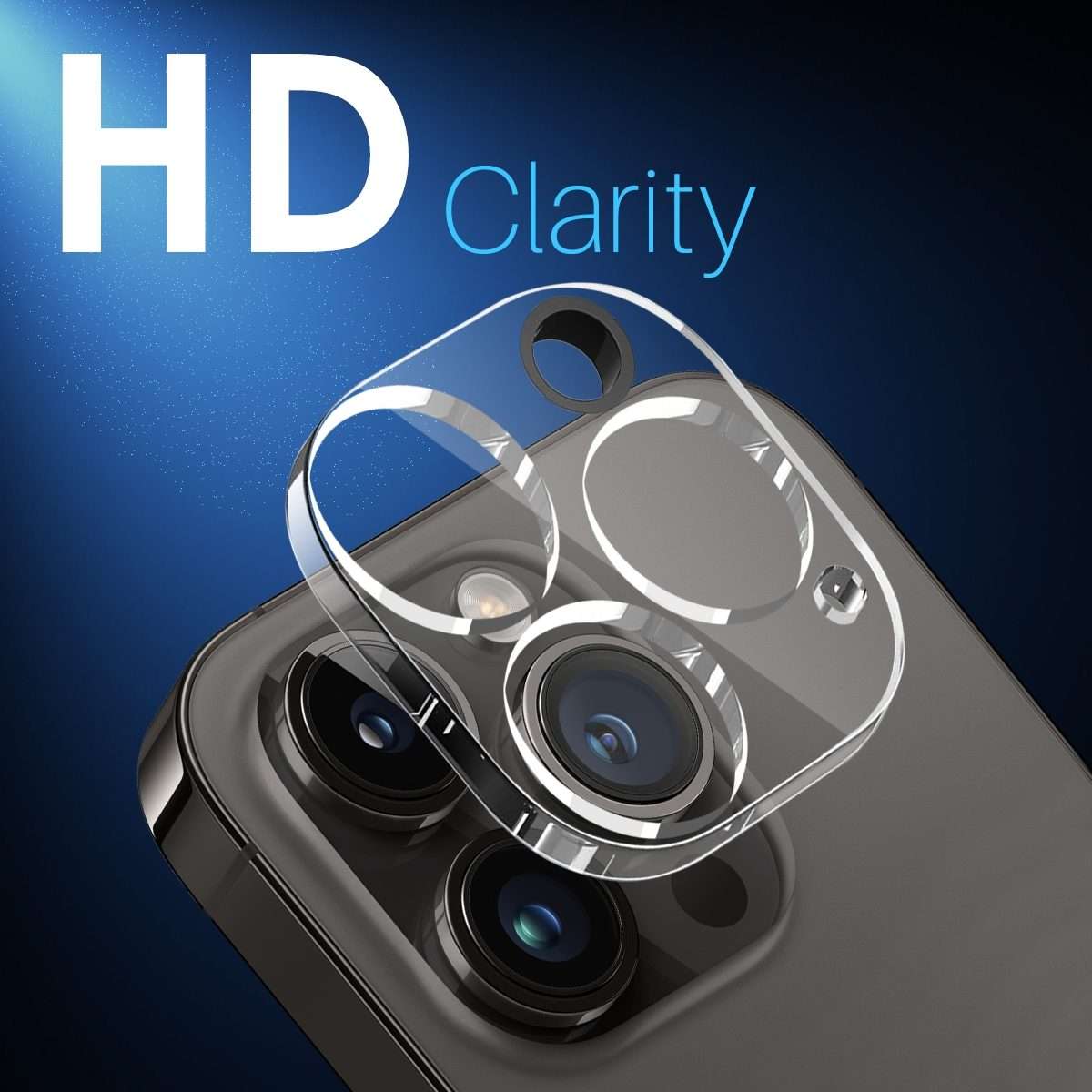 For iPhone 14 Pro / 14 Pro Max NORTHJO Camera Lens Protector 3D HD Tempered Glass Film(Clear)