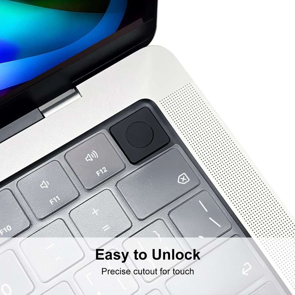 For MacBook Pro 14.2 / 16.2 / Air 13.6 / 15.3 ENKAY EU Version Soft TPU Keyboard Protector Film