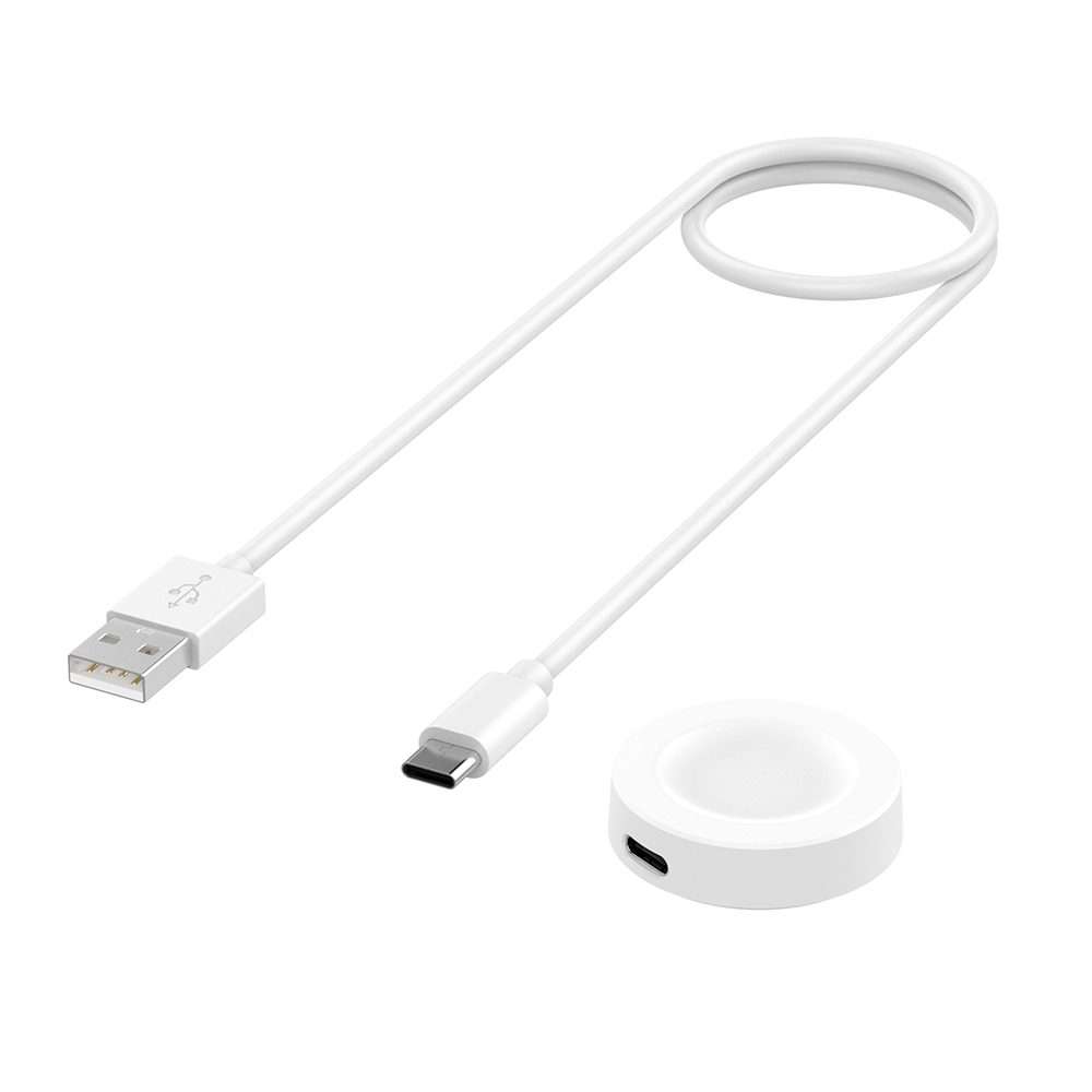 For Huawei Watch GT5 Pro 46mm USB Interface Split Type Smart Watch Charging Cable, Len ... (White)