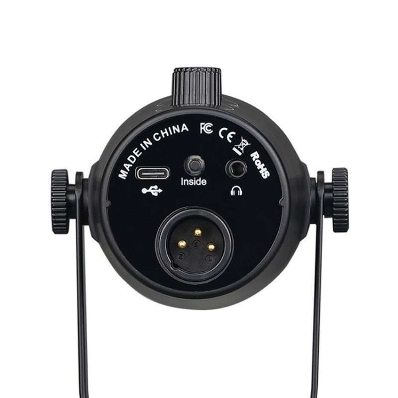 MV7 Monitoring Cardioid Dynamic Live Broadcast Microphone With Desktop Bracket