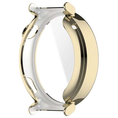 For Huawei Watch GT5 Pro 42mm Electroplated TPU Full Coverage Watch Protective Case(Light Gold)