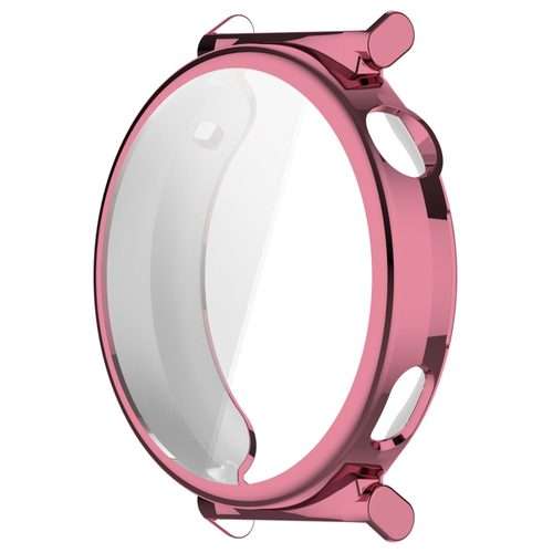 For Huawei Watch GT5 Pro 42mm Electroplated TPU Full Coverage Watch Protective Case(Pink)