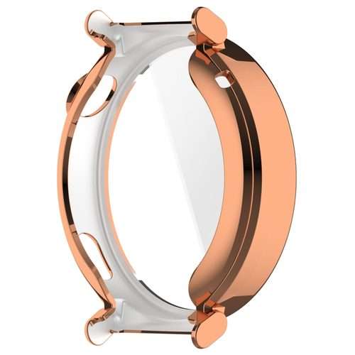 For Huawei Watch GT5 Pro 42mm Electroplated TPU Full Coverage Watch Protective Case(Rose Gold)