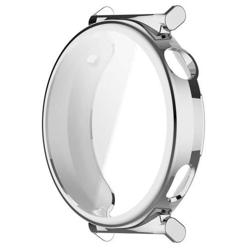 For Huawei Watch GT5 Pro 42mm Electroplated TPU Full Coverage Watch Protective Case(Silver)