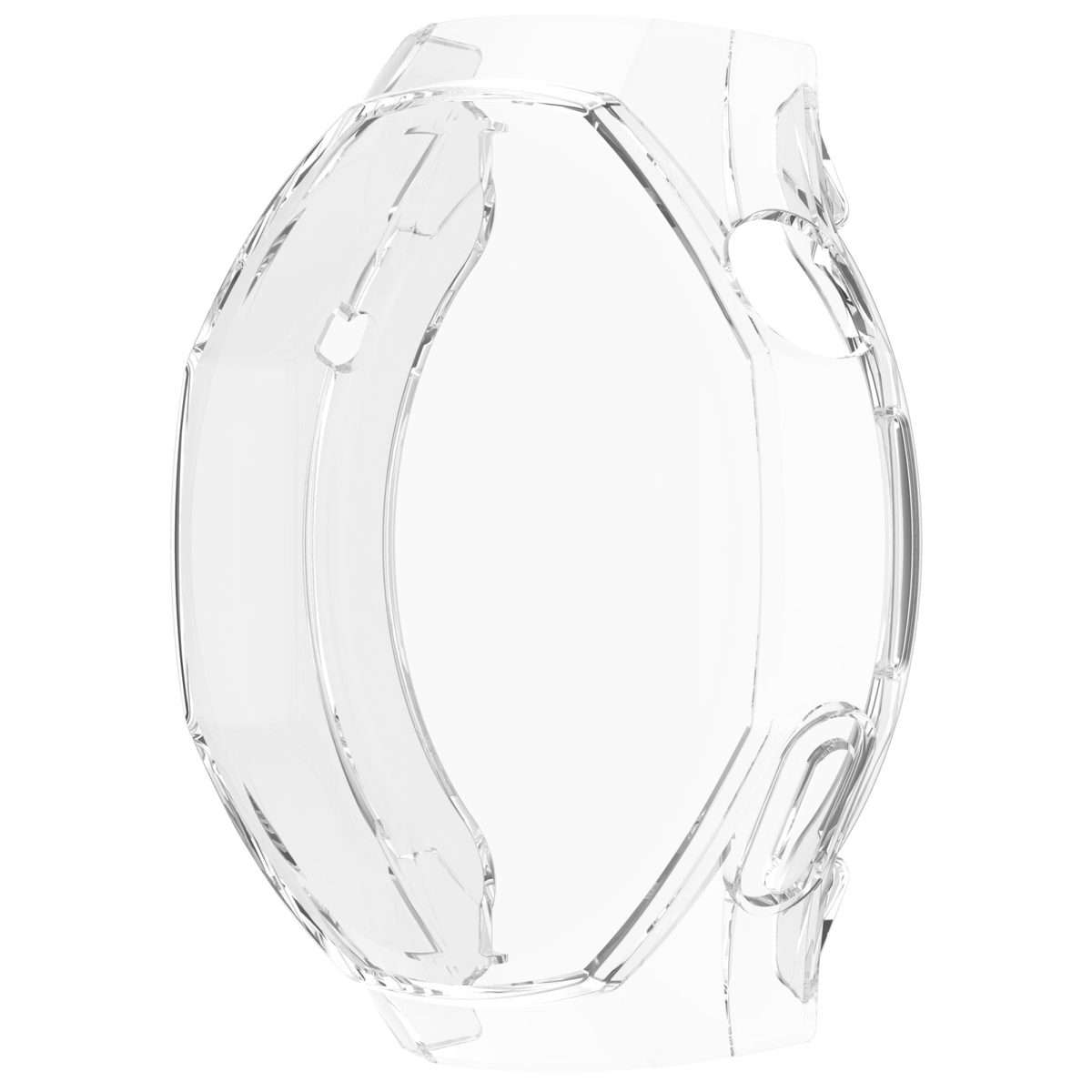 For Huawei Watch GT 5 Pro 46mm Electroplated TPU Full Coverage Watch Prote ... (Transparent Color)