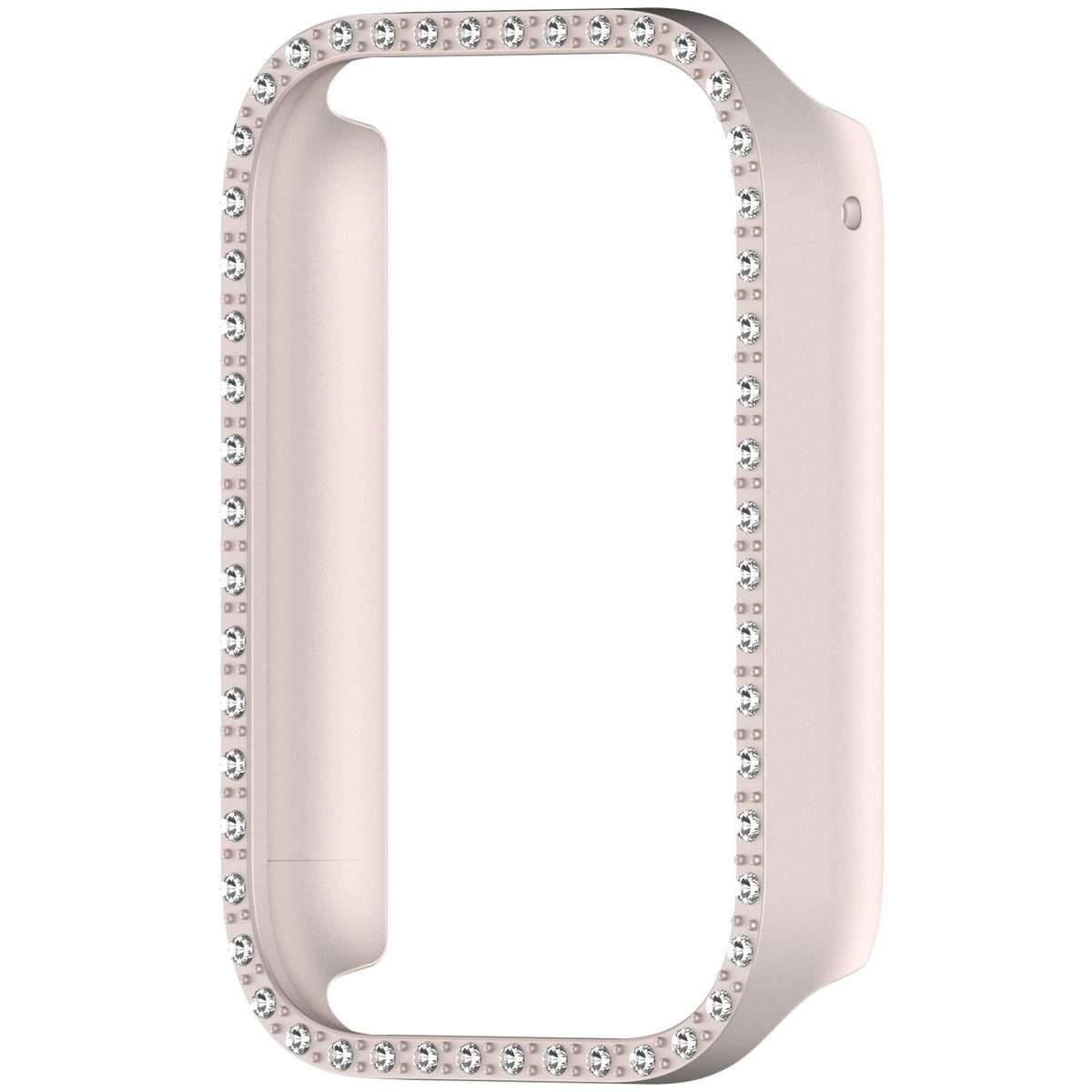 For Xiaomi Smart Band 9 Pro Diamond PC Half Coverage Watch Protective Case(Matte Starlight)