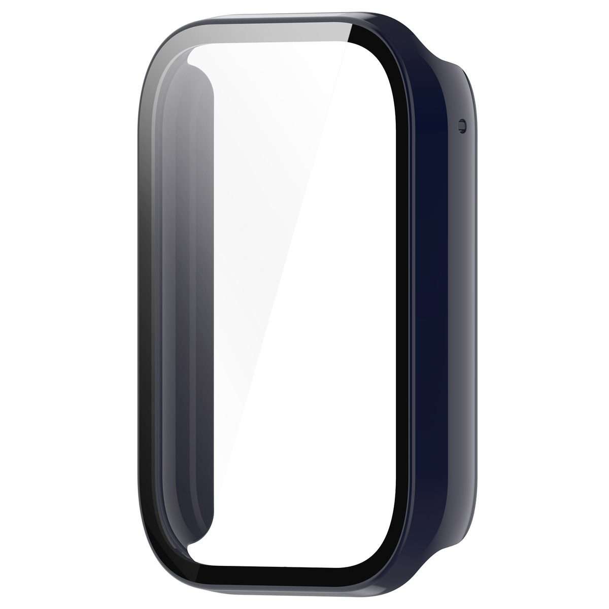 For Xiaomi Smart Band 9 Pro Tempered Film Integrated PC Watch Protective Case(Ink Blue)