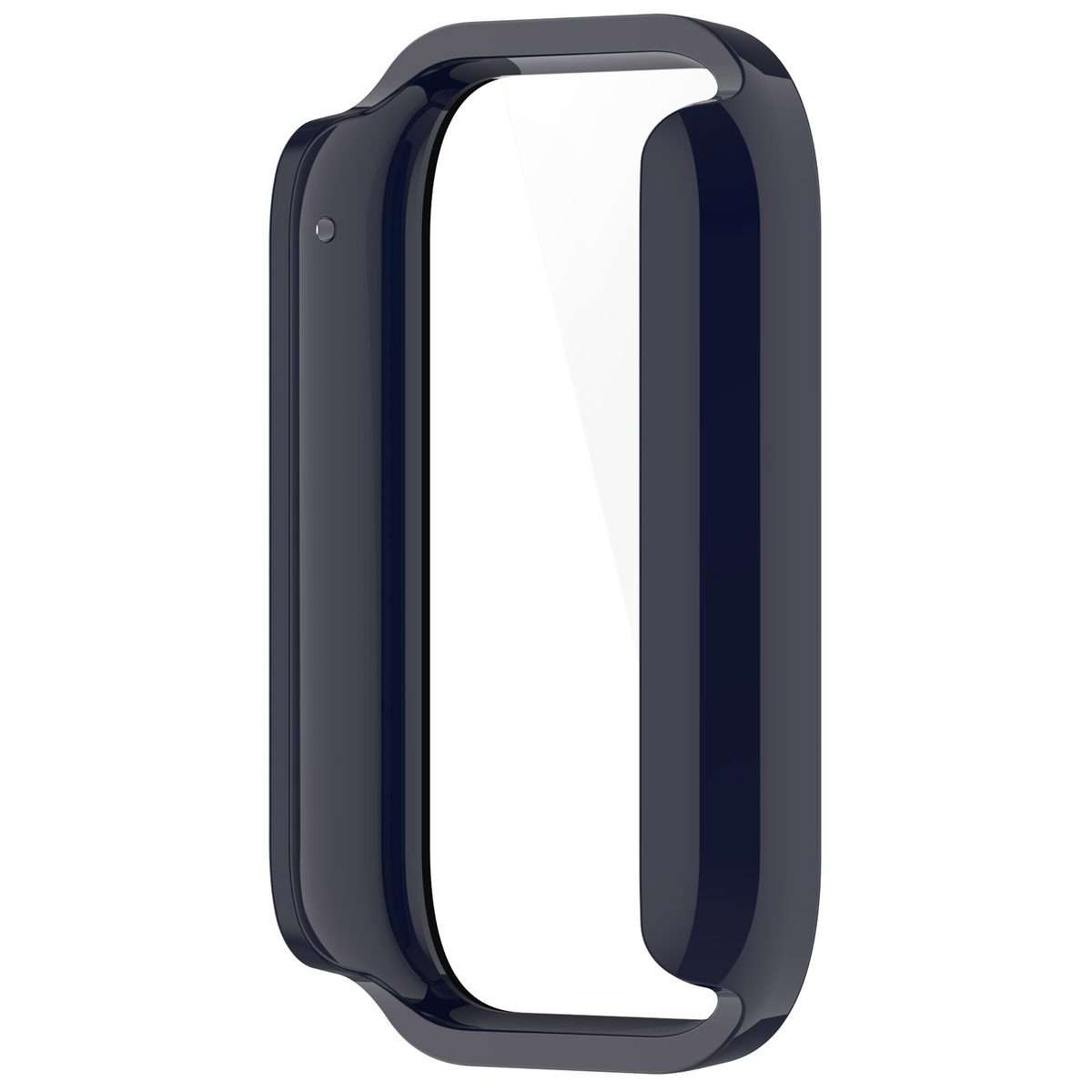 For Xiaomi Smart Band 9 Pro Tempered Film Integrated PC Watch Protective Case(Ink Blue)