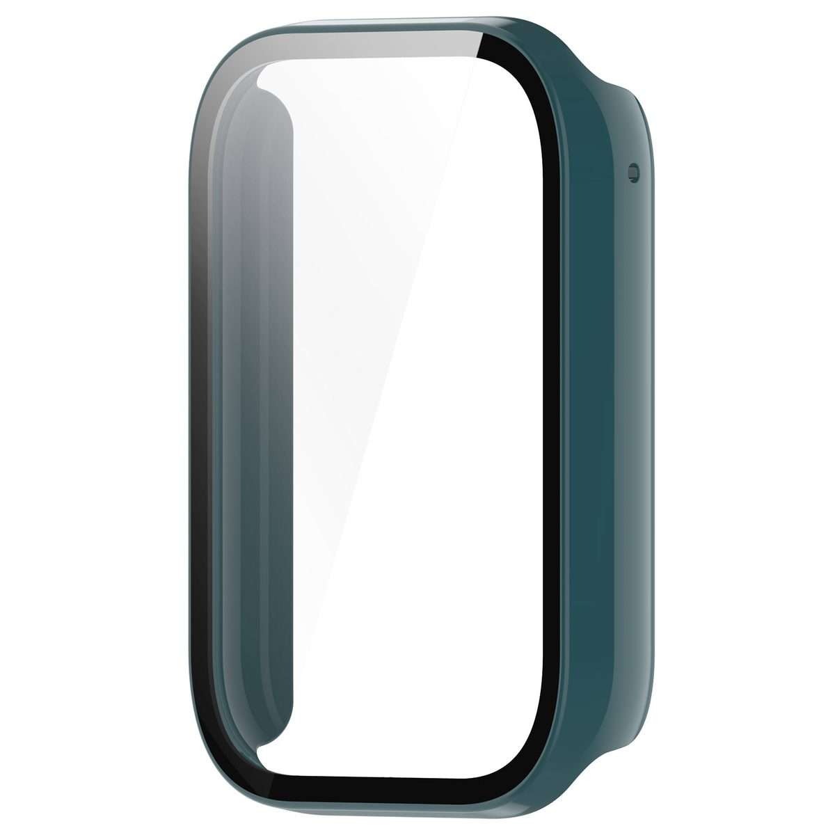 For Xiaomi Smart Band 9 Pro Tempered Film Integrated PC Watch Protective Case(Pine Green)