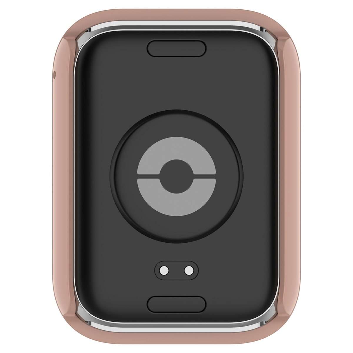 For Xiaomi Smart Band 9 Pro Tempered Film Integrated PC Watch Protective Case(Sakura Pink)