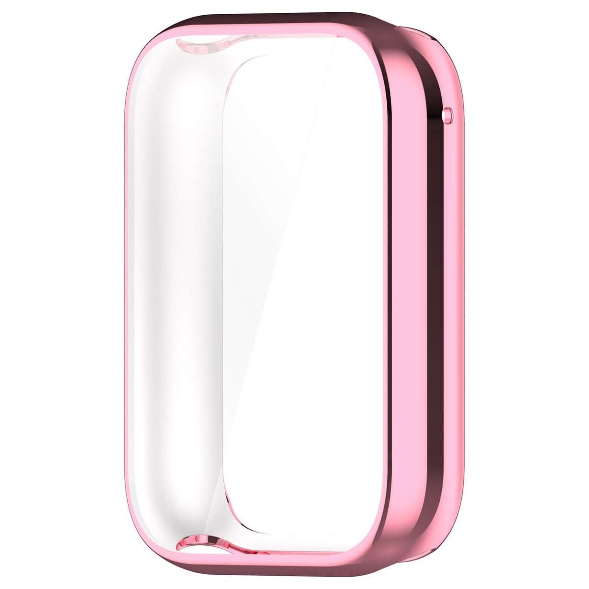 For Xiaomi Smart Band 9 Pro Electroplated Full Coverage TPU Watch Protective Case(Pink)