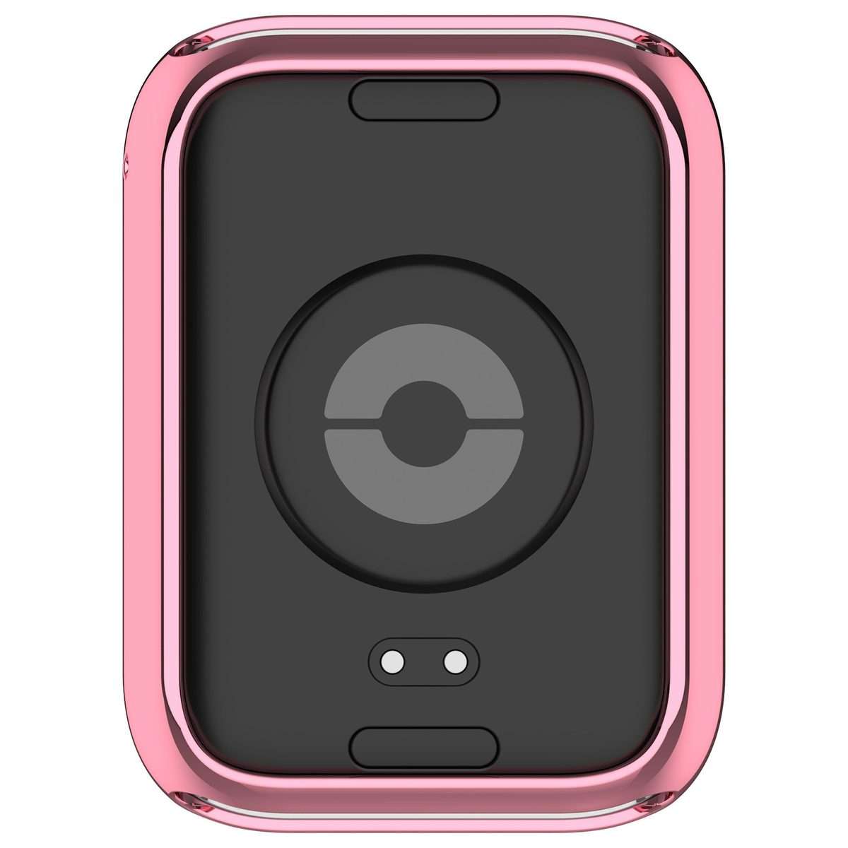 For Xiaomi Smart Band 9 Pro Electroplated Full Coverage TPU Watch Protective Case(Pink)