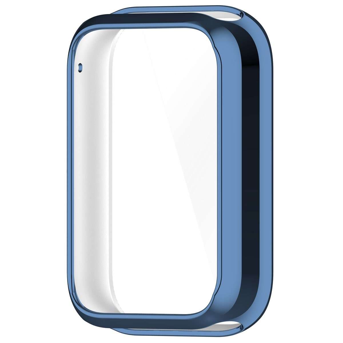 For Xiaomi Smart Band 9 Pro Electroplated Full Coverage TPU Watch Protective Case(Blue)