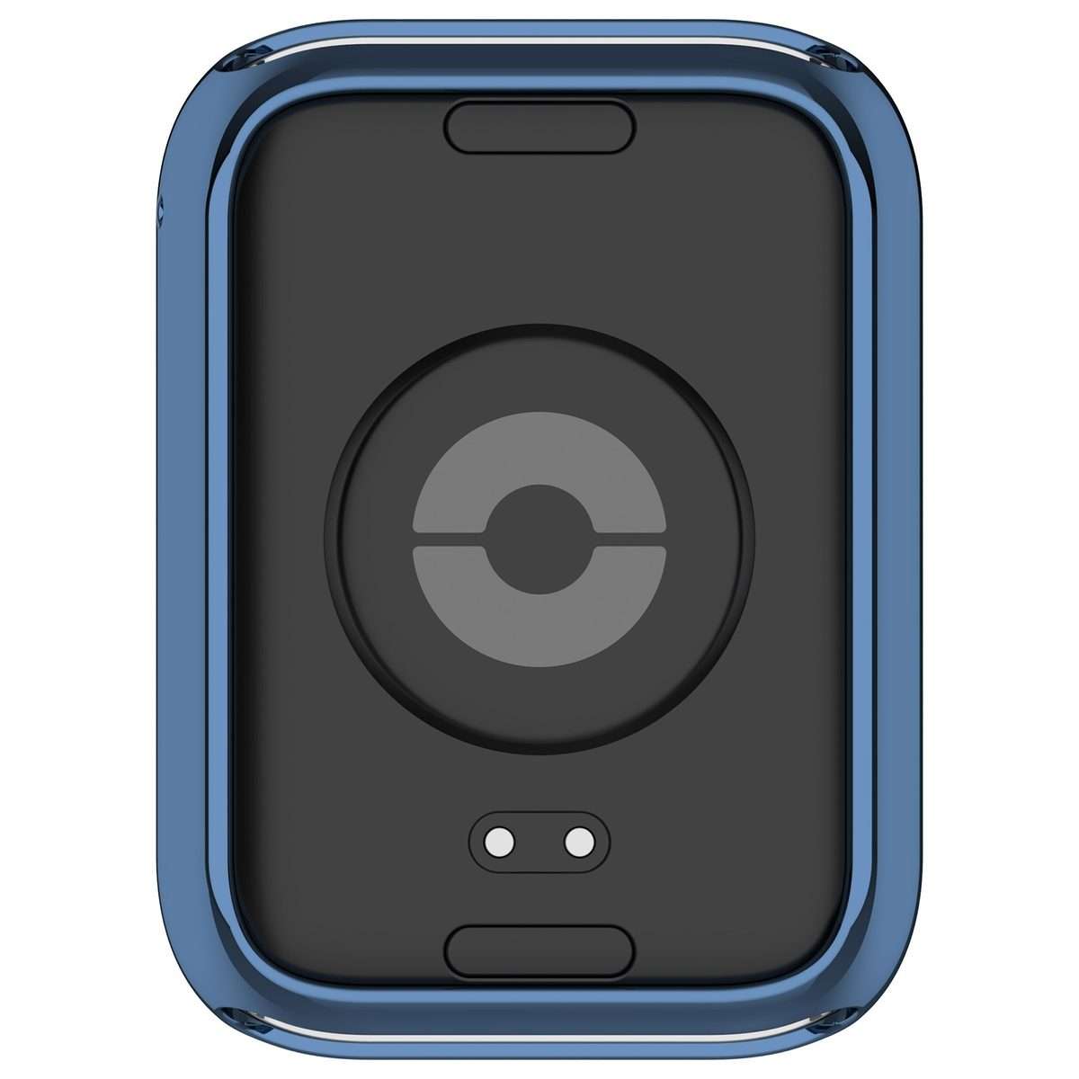 For Xiaomi Smart Band 9 Pro Electroplated Full Coverage TPU Watch Protective Case(Blue)