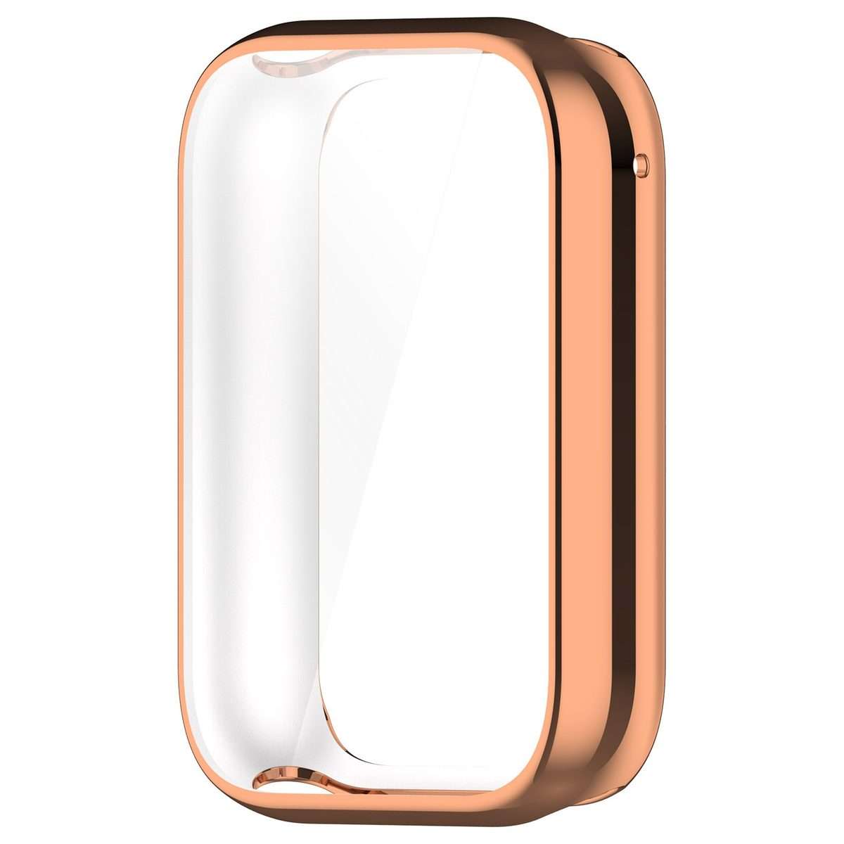 For Xiaomi Smart Band 9 Pro Electroplated Full Coverage TPU Watch Protective Case(Rose Gold)