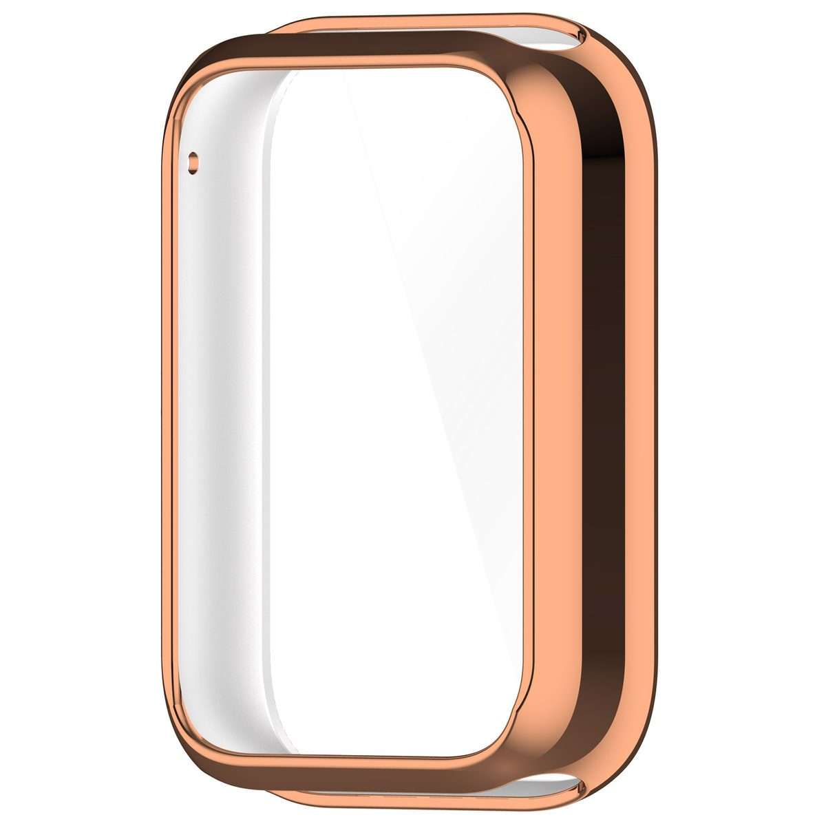 For Xiaomi Smart Band 9 Pro Electroplated Full Coverage TPU Watch Protective Case(Rose Gold)