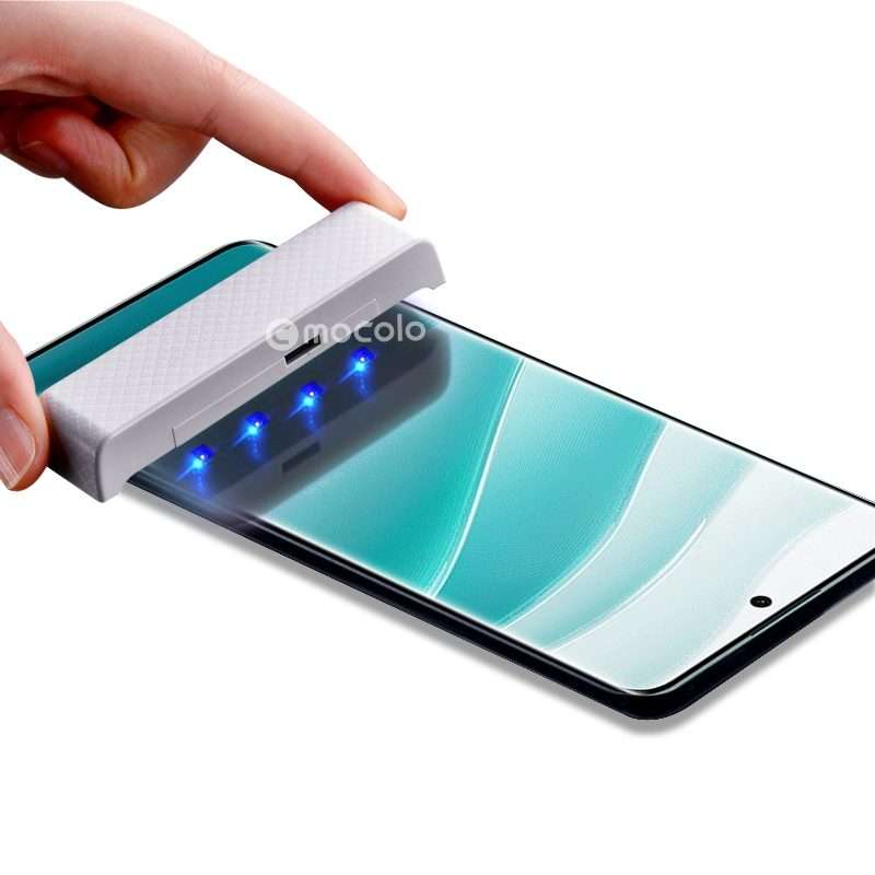 For Redmi Note 14 Pro 5G mocolo 9H 3D Full Screen UV Tempered Glass Screen Film