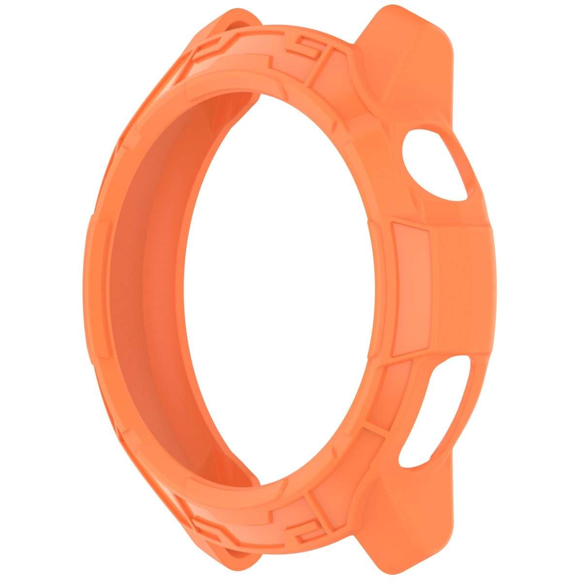 For COROS Pace Pro Armor Hollow TPU Half Coverage Watch Protective Case(Orange)