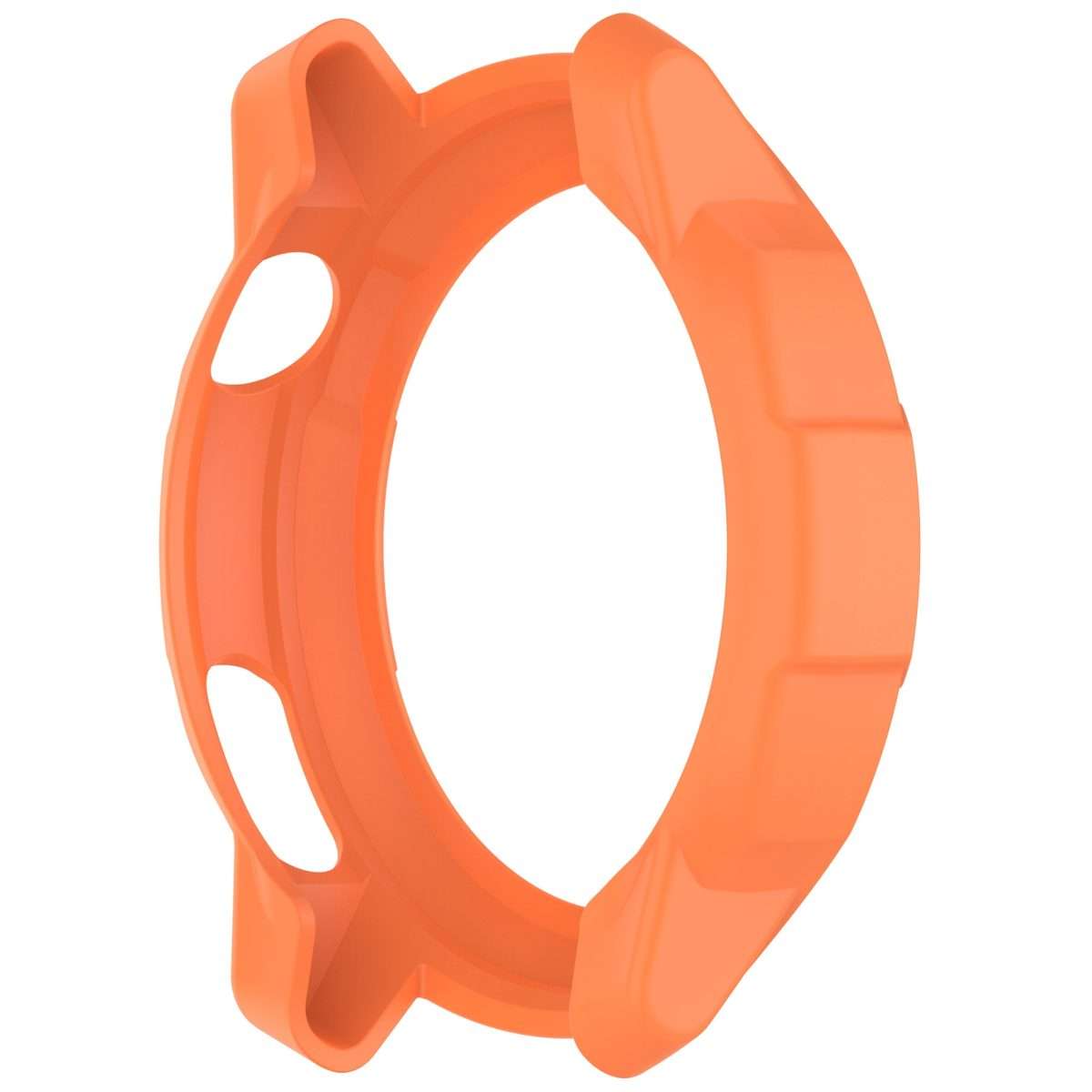 For COROS Pace Pro Armor Hollow TPU Half Coverage Watch Protective Case(Orange)
