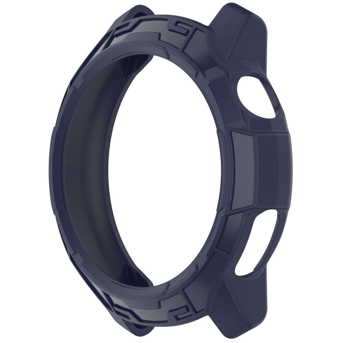 For COROS Pace Pro Armor Hollow TPU Half Coverage Watch Protective Case(Midnight Blue)