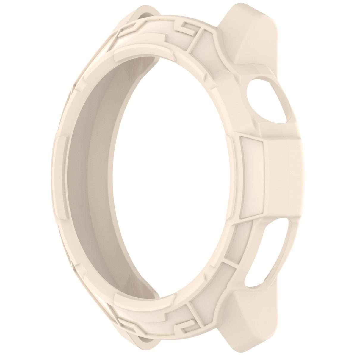 For COROS Pace Pro Armor Hollow TPU Half Coverage Watch Protective Case(Starlight)
