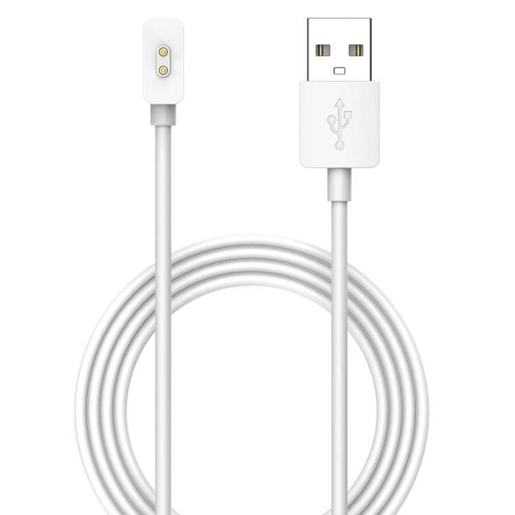 For Xiaomi Smart Band 9 Pro / 9 Active USB Interface Smart Watch Charging Cable, Length: 1m(White)