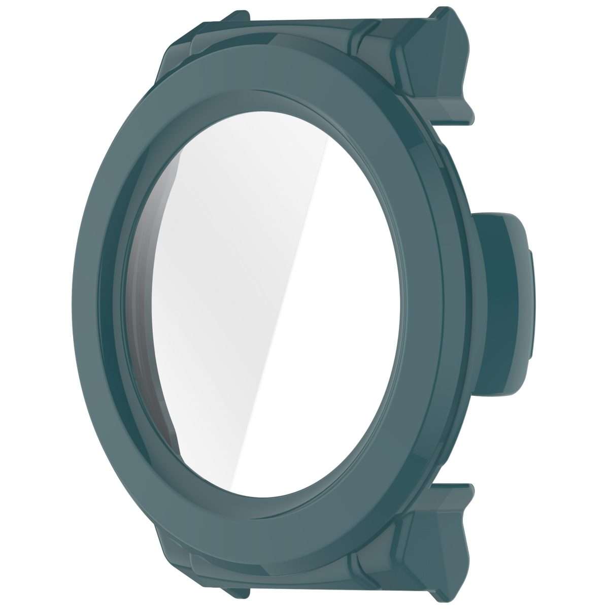 For Mibro Watch GS Pro Tempered Film Integrated PC Watch Protective Case(Pine Green)
