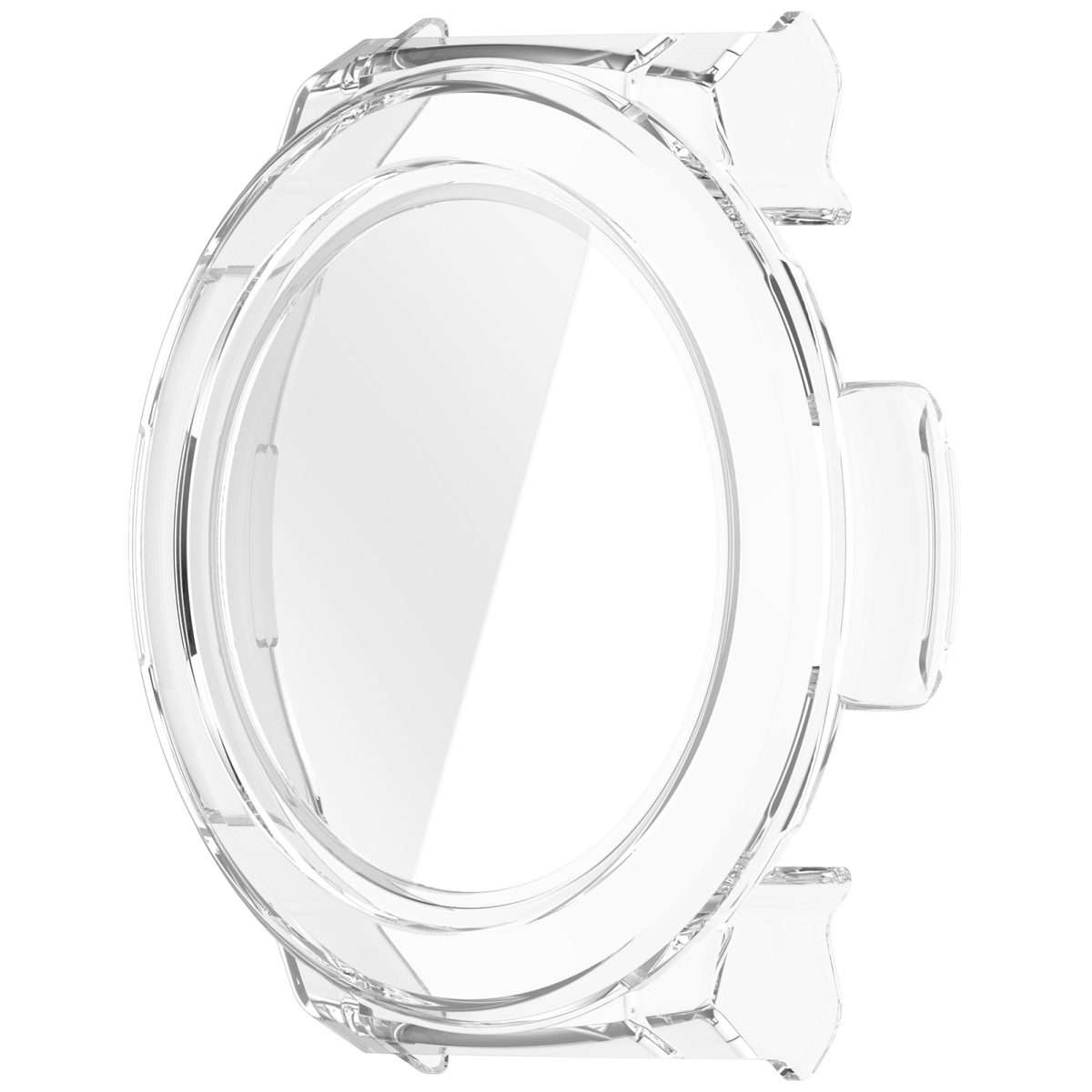For Mibro Watch GS Pro Tempered Film Integrated PC Watch Protective Case(Transparent)