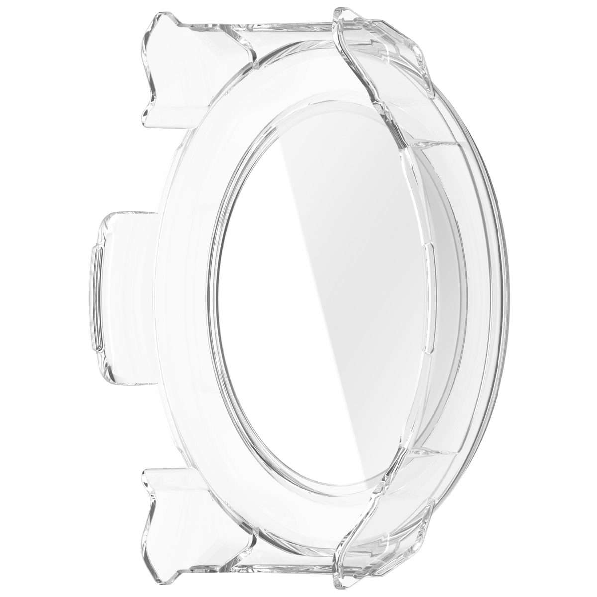 For Mibro Watch GS Pro Tempered Film Integrated PC Watch Protective Case(Transparent)