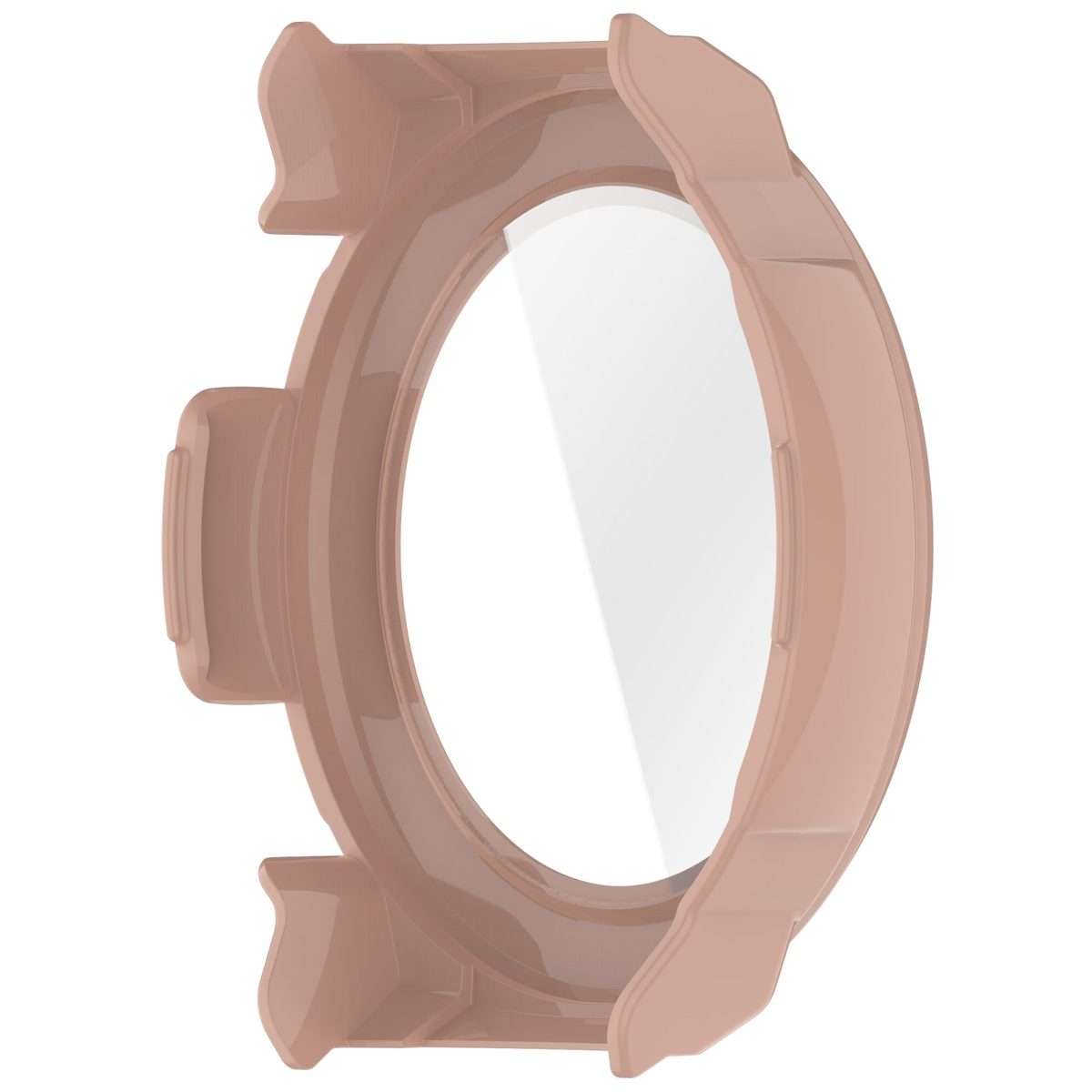 For Mibro Watch GS Pro Tempered Film Integrated PC Watch Protective Case(Cherry Pink)