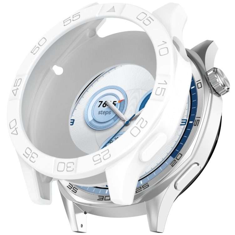 For Huawei Watch GT 5 / GT 5 Pro 46mm Silicone Watch Protective Case(White)